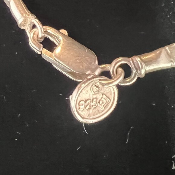 SILPADA STERLING SILVER 14K GOLD FILLED 16.5 INCH SATURN NECKLACE- Retired - Picture 7 of 7